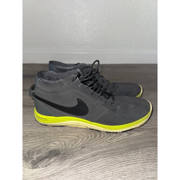 Nike Lunar Braata Mid Oms Sneakers 536526-003 men’s 10.5 - Picture 1 of 7